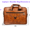 Sogo Leather Laptop Bag